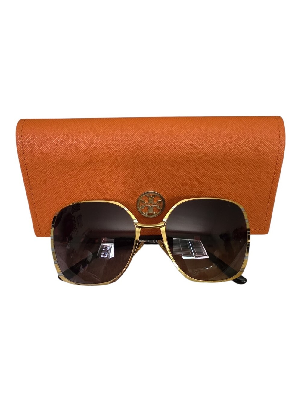Tory Burch TY6055 Square Metal Sunglasses